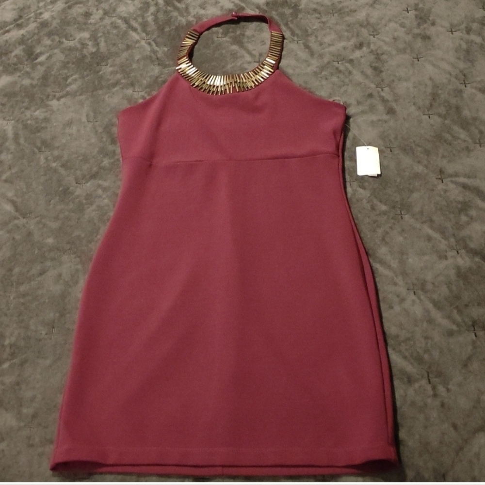 NWT Charlotte Russe Halter Dress